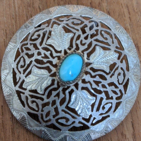 Vintage silver brooch or pendant - Picture 6 of 7